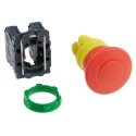 Schneider Electric Harmony XB5 Series Pull Release Emergency Stop Push Button Panel Mount 22mm Cutout SPDT IP69K XB5AT845