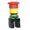Schneider Electric Harmony XB5 Series Pull Release Emergency Stop Push Button Panel Mount 22mm Cutout SPDT IP69K XB5AT845