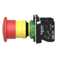Schneider Electric Harmony XB5 Series Pull Release Emergency Stop Push Button Panel Mount 22mm Cutout SPDT IP69K XB5AT845