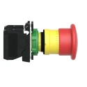 Schneider Electric Harmony XB5 Series Pull Release Emergency Stop Push Button Panel Mount 22mm Cutout SPDT IP69K XB5AT845