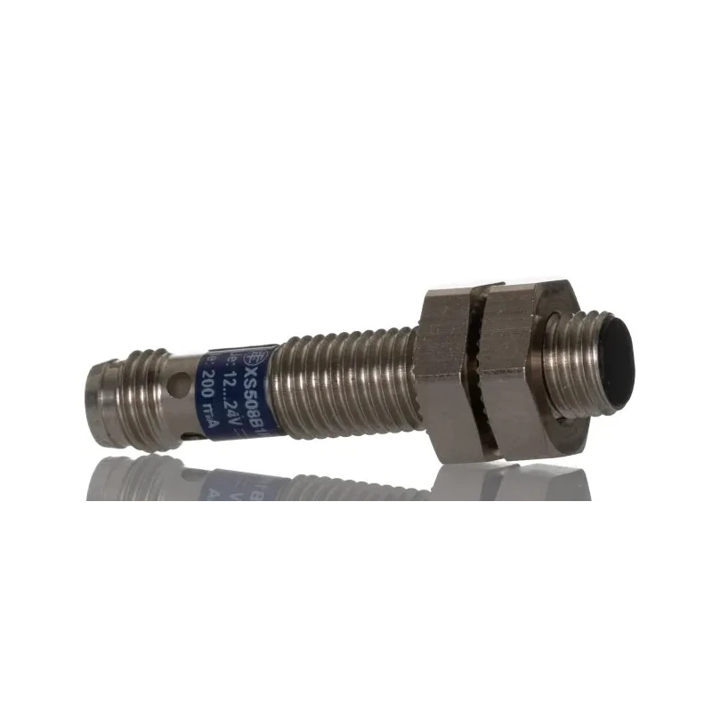 Telemecanique Sensors Threaded Barrel Inductive Proximity Sensor M16 x 1.5 PNP OsiSense 24V 1.5 mm 240 V ac XS508B1PAM8