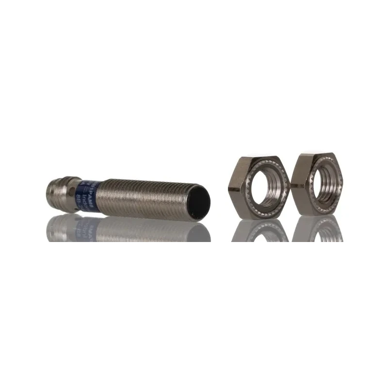 Telemecanique Sensors Threaded Barrel Inductive Proximity Sensor M16 x 1.5 PNP OsiSense 24V 1.5 mm 240 V ac XS508B1PAM8