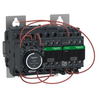 Schneider Electric TeSyS D Star Delta Starter, Star Delta, 24V AC, 30 kW, 3 Phase, IP20 LC3D32AB7