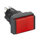 Schneider Electric Harmony Series Illuminated Push Button Switch, Spring Return, Panel Mount, 16 mm Cutout, SPDT XB6EDW4B1P