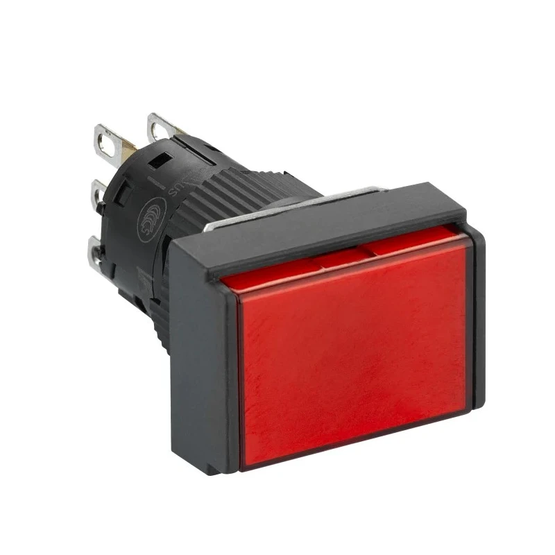 Schneider Electric Harmony Series Illuminated Push Button Switch, Spring Return, Panel Mount, 16 mm Cutout, SPDT XB6EDW4B1P