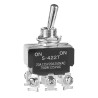 NKK Switches Toggle Switch Panel Mount On-On DPDT Screw Terminal 30V dc 250V ac S422T