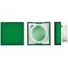Omron Green Square Push Button Lens for Use with A16 Series LED/Incandescent Lamp Push Button Switch A165L-AG