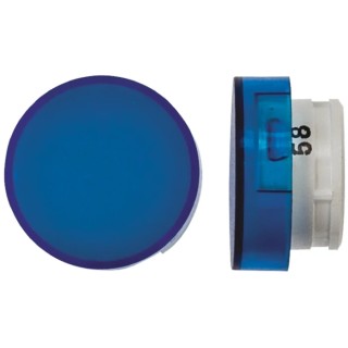 Omron Blue Round Push Button Lens for Use with A16 Series LED/Incandescent Lamp Push Button Switch A165L-TA