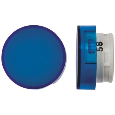 Omron Blue Round Push Button Lens for Use with A16 Series LED/Incandescent Lamp Push Button Switch A165L-TA