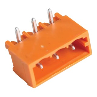 WAGO MCS Series Pluggable Terminal Block 3-Contact 5.08 mm Pitch 12A 630V Right Angle Solder 231-533