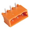 WAGO MCS Series Pluggable Terminal Block 3-Contact 5.08 mm Pitch 12A 630V Right Angle Solder 231-533