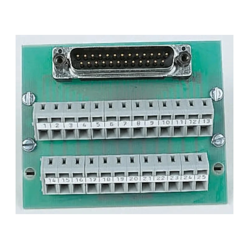 WAGO 709 Series 25-Contact Female Interface Module, D-Sub Connector, DIN Rail Mount, 1A, 125V AC, 0.8kV Test Proof 289-457