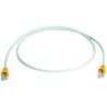 Telegartner Shielded Cat6a Ethernet Cable 7.5 m Grey Low Smoke Zero Halogen