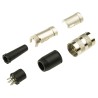 Amphenol Industrial signalmate C091 7 Pole Straight M16 DIN Socket 5A 300V IP40 Screw-On Cable T3476 001 RS