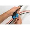 HellermannTyton Spiral Cable Wrap Polypropylene Black 27 mm Diameter 25 m Length Helawrap Series 161-64401 HWPP25-PP-BK