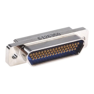 Glenair MWDM 51 Way Straight Panel Mount Micro-D Sub Connector Female MWDM2L-51SSB