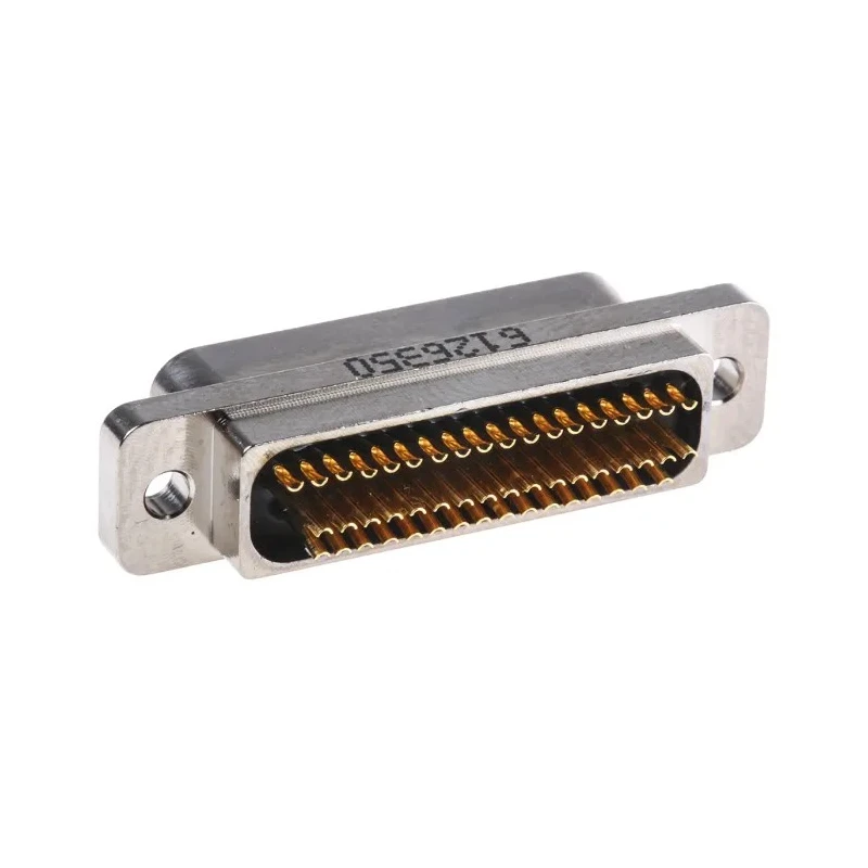 Glenair MWDM 51 Way Straight Panel Mount Micro-D Sub Connector Female MWDM2L-51SSB