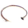 Glenair MWDM 25 Way Straight Through Hole Micro-D Male D-Sub Connector with Jack Screw MWDM2L-25P-6E5-18B