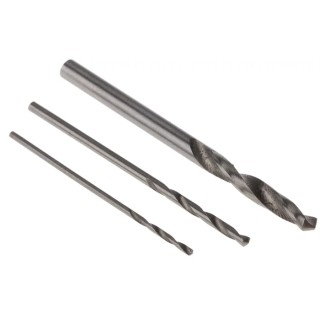 RS PRO 30-Piece Miniature Drill Bit Set for Use with Miniature Drills High-Speed Steel 612-9567