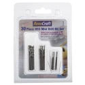 RS PRO 30-Piece Miniature Drill Bit Set for Use with Miniature Drills High-Speed Steel 612-9567