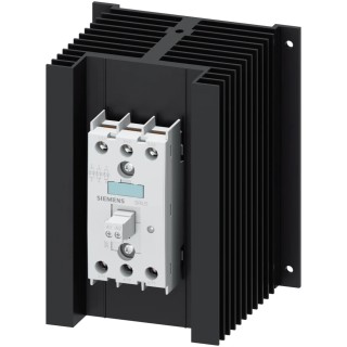 Siemens Solid State Relay 3RF2 Series, 50A Load Current, DIN Rail Mount, 600V Load Voltage, 4-30V DC Control 3RF2450-1AC45