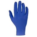 Polyco Healthline Indigo Purple Nitrile Disposable Gloves Size L Chemical Resistant 100 Pcs MFNP100/03