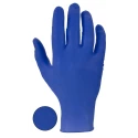 Polyco Healthline Indigo Purple Nitrile Disposable Gloves Size L Chemical Resistant 100 Pcs MFNP100/03