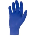 Polyco Healthline Indigo Purple Nitrile Disposable Gloves Size L Chemical Resistant 100 Pcs MFNP100/03