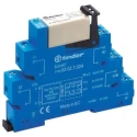 Finder 38 Series Interface Relay, DIN Rail Mounted, 12V AC/DC Coil, DPDT Contact Configuration, 15.2mA Coil 38.52.0.012.0060