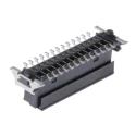 ERNI SMC Series Straight Surface PCB Socket 26-Contact 2 Row 1.27 mm Pitch Solder 154806 / 154806-E