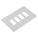 RS PRO Thermocouple Panel Accessory SSPF Series for Use with Up to 4 Screw In Fascia Sockets RoHS Standard 611-8258