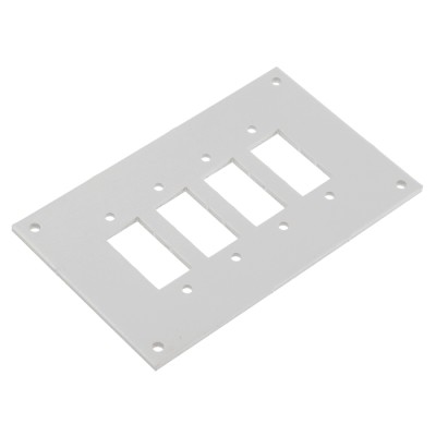 RS PRO Thermocouple Panel Accessory SSPF Series for Use with Up to 4 Screw In Fascia Sockets RoHS Standard 611-8258