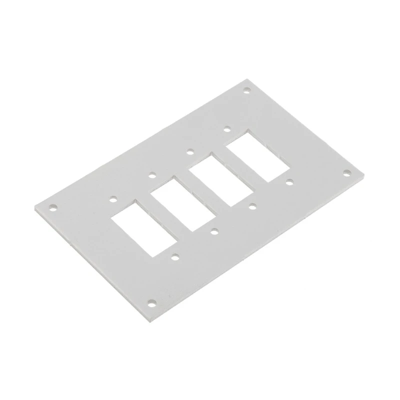 RS PRO Thermocouple Panel Accessory SSPF Series for Use with Up to 4 Screw In Fascia Sockets RoHS Standard 611-8258