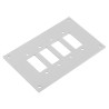RS PRO Thermocouple Panel Accessory SSPF Series for Use with Up to 4 Screw In Fascia Sockets RoHS Standard 611-8258