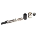 Amphenol Industrial signalmate C091 6 Pole Straight M16 DIN Plug, 5A, 300V, IP40, Screw-On, Cable T3400 001 RS