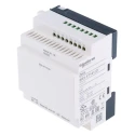 Schneider Electric Zelio Logic I/O Module, 8-Input Discrete Inputs, 6 Relay Outputs, 12V DC, 8A Output Current SR3XT141JD