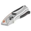 Bahco Safety Knife with Straight Quick Change Retractable Blade, 6 Blades SQZ150003