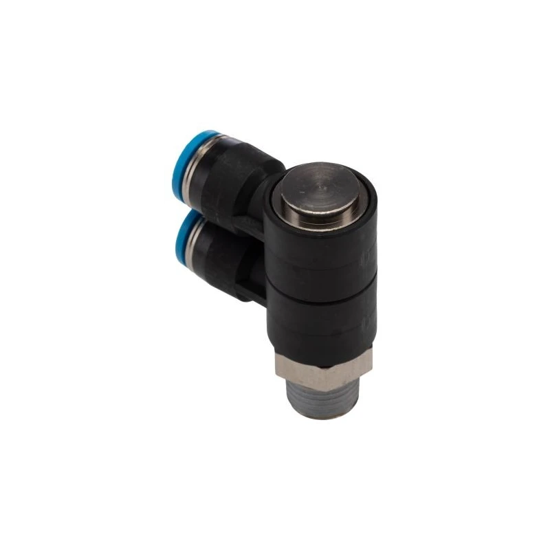 Festo Polybutylene Pneumatic Fitting Tube Size 8 mm Male Thread R1/4 Maximum Operating Temperature 80°C QSLV2-1/4-8
