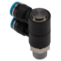 Festo Polybutylene Pneumatic Fitting Tube Size 8 mm Male Thread R1/4 Maximum Operating Temperature 80°C QSLV2-1/4-8