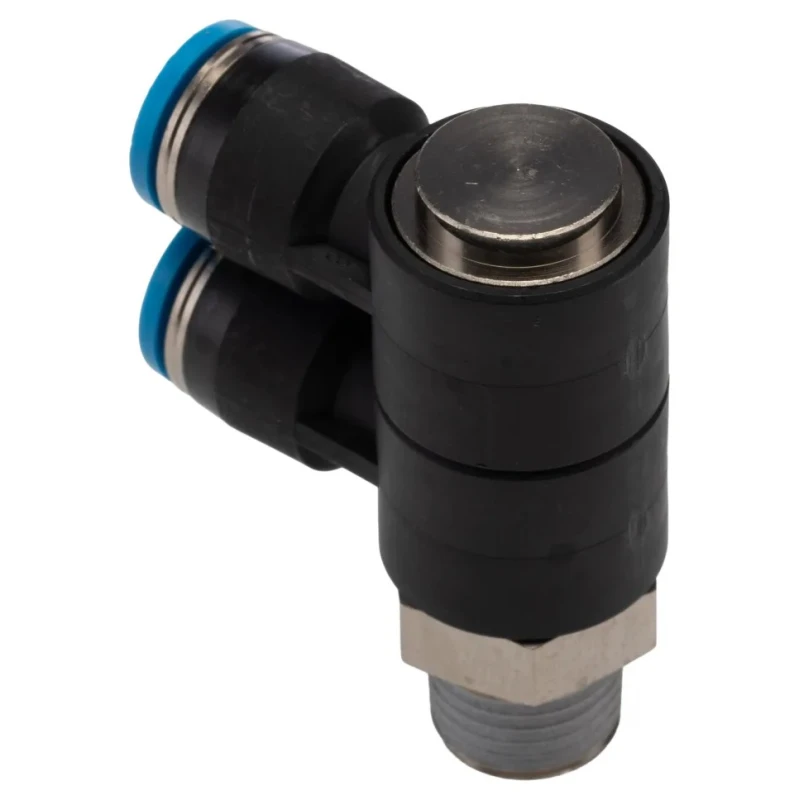 Festo Polybutylene Pneumatic Fitting Tube Size 8 mm Male Thread R1/4 Maximum Operating Temperature 80°C QSLV2-1/4-8