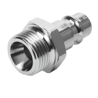 Festo Brass Pneumatic Quick Connect Coupling 1/2 in Male G KS4-1/2-A