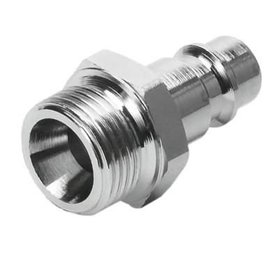 Festo Brass Pneumatic Quick Connect Coupling 1/2 in Male G KS4-1/2-A
