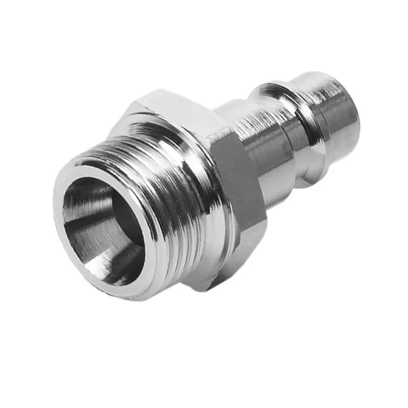 Festo Brass Pneumatic Quick Connect Coupling 1/2 in Male G KS4-1/2-A