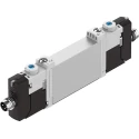 Festo 3/2 NC Solenoid Valve 24V DC 1W Aluminium Alloy Manifold Mount VUVG-B10-T32C-MZT-F-1R8L