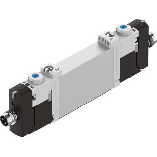 Festo 3/2 NC Solenoid Valve 24V DC 1W Aluminium Alloy Manifold Mount VUVG-B10-T32C-MZT-F-1R8L