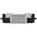 Festo 3/2 NC Solenoid Valve 24V DC 1W Aluminium Alloy Manifold Mount VUVG-B10-T32C-MZT-F-1R8L