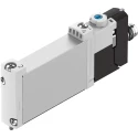 Festo 3/2 NC Solenoid Valve 24V DC 1W Aluminium Alloy Manifold Mount VUVG-B10-T32C-MZT-F-1R8L