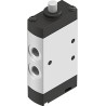 Festo Plunger Pneumatic Manual Control Valve VMEF Series G 1/8 5/2 Valve Function 10 bar Max Pressure VMEF-S-M52-E-G18