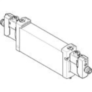 Festo Pneumatic Solenoid Valve 3/2 NC, Manifold Mount, Aluminium Alloy Body, 24V dc, 10 bar, VUVG-B18-T32C-MZT-F-1R8L