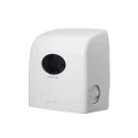 Aquarius Stainless Steel White Wall Mount Paper Towel Dispenser, 198mm Width x 318mm Depth x 191mm Height 6953